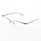 Alain Mikli Eyeglasses AL0888 Col. 2 Gunmetal Gray with Silver Diamond Temples
