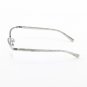 Alain Mikli Eyeglasses AL0888 Col. 2 Gunmetal Gray with Silver Diamond Temples