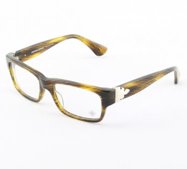 Chrome Hearts The Works Flerknee Eyeglasses Olive Tortoise