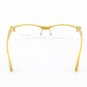 Alain Mikli Eyeglasses AL0820 Col. 6 Yellow Gold Diamond