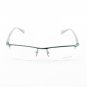 Alain Mikli Eyeglasses AL07005 Col. 17 Matte Black Frame with Silver Checkerboard Temples