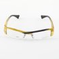 Alain Mikli Eyeglasses AL0757 Col. 21 Black and Gold Geometric