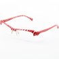 Alain Mikli Eyeglasses A0739 Col. 739 Clear and Red Checkerboard