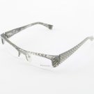 Alain Mikli Eyeglasses AL0734 Col. 26 Pearlized Gray Marble and Checkerboard