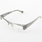 Alain Mikli Eyeglasses AL0734 Col. 26 Pearlized Gray Marble and Checkerboard