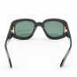 Dries Van Noten x Linda Farrow Women's Black Acetate Angular Sunglasses RARE NWT