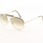 Cesare Paciotti Panarea Lux Aviator Sunglasses Col. 017 Brown Gold Authentic NWT