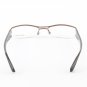 Alain Mikli Eyeglasses AL0656 Col. 16 Bronze Metallic Frame with Dark Brown Temples