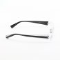 Alain Mikli Eyeglasses AL0656 Col. 15 Contemporary White with Black and White Temples