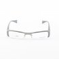 Alain Mikli Eyeglasses AL0613 Col. 18 Matte Silver Frame with Translucent Silver Temples
