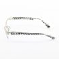 Alain Mikli Eyeglasses AL0611 16 Silver Metallic Frame Granite Checkerboard Temples