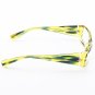 Alain Mikli Eyeglasses AL0322 Col. 55 Black and Yellow Translucent