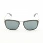 Mosley Tribes 2032S Woodward Sunglasses Col. 509581 Chrome Grey with Grey Polarized Lenses