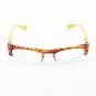Alain Mikli Eyeglasses AL0927 Col. 3 Copper Red with Clear Yellow Temples