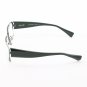 Alain Mikli Eyeglasses AL0868 Col. 4 Gun Metal Frame with Forest Green Temples
