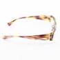 Alain Mikli Eyeglasses AL0795 Col. 17 Clear Muted Amber and Magenta Frame and Temple