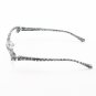 Alain Mikli Eyeglasses AL0739 Col. 12 Black and White on Clear Checkerboard