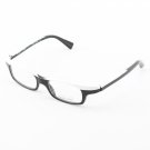 Alain Mikli Eyeglasses AL0690 Col. 22 Black with White Accent on Frame and Temples