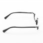 Alain Mikli Eyeglasses AL0690 Col. 22 Black with White Accent on Frame and Temples