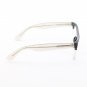 Super Flat Top 956/0T Eyeglasses Black Crystal with Clear Zeiss Lenses by RETROSUPERFUTURE