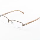 Starck Eyeglasses P0621 Col. 12 Hazel with Clear Lenses