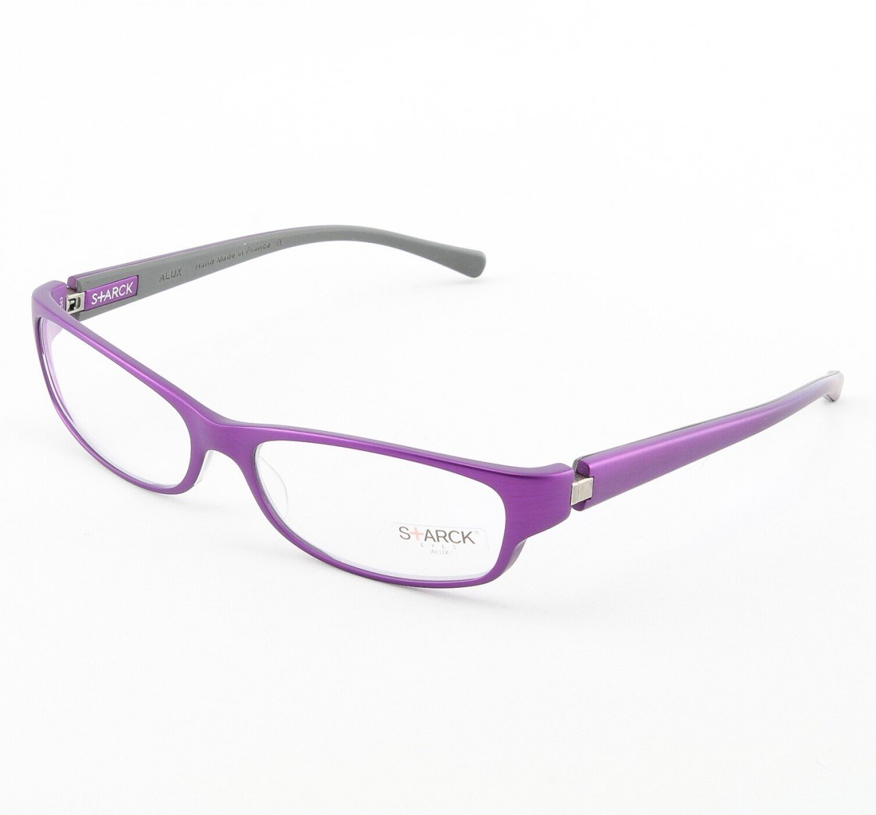 Starck Eyeglasses P0601 Col. 19 Magenta with Clear Lenses