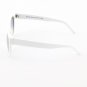 Super Topski 211 Sunglasses White with White Detachable Leather Sides by RETROSUPERFUTURE