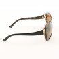 Blinde Born Lucky Women's Sunglasses Col. Brown Zebra with Brown Lenses