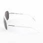 Blinde Lights Out Unisex Sunglasses Col. White Pearl with Solid Grey Lenses