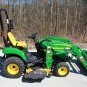 2009 John Deere 2305 4WD Loader, Mower, iMatch
