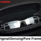 Nikon titanium eye glass frame half rim frame