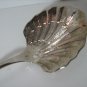 Silver Plated Serving Spoon with Shell Motif