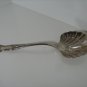 Silver Plated Serving Spoon with Shell Motif