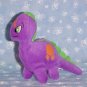 McDonald's Neopets PURPLE CHOMBY Dinosaur Mini Plush