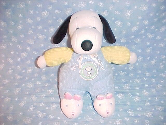 my first snoopy plush