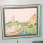 1981 Vintage UNICORN Cross Stitch Pattern Book BOOKLET