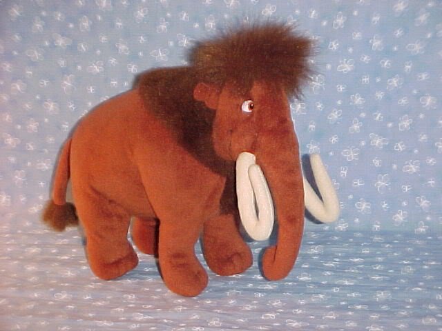 Ice Age MANNY Mammoth Plush Stuffed Animal Toy