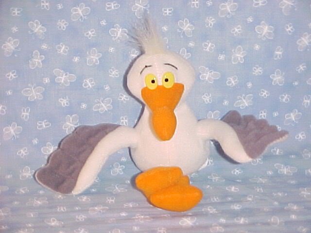 little mermaid scuttle plush