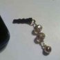 Gold Bell Cell Phone Charm~Dust Plug Cover~IPhone-Smartphone-All Phones