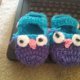 Crochet slippers