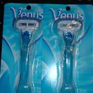 Lot of 2 Packs Gillette Venus Razors   ~~~~FREE SHIPPING~~~ #367