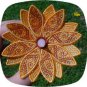 FSL 3D Sunflower Tea Light Machine Embroidery Designs