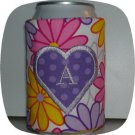 Hearts Monogram Can Coozies 5x7 Machine Embroidery Designs