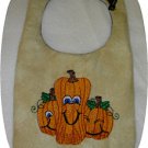 ITH Baby Pumpkin Bibs 6x10 Machine Embroidery Designs