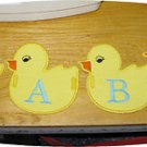 Baby Ducky Banner 4x4 Machine Embroidery Designs