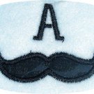 Mustache 1 Font Machine Embroidery Designs