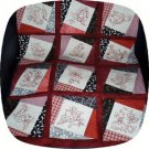 QIH Jacobean Birds RW Blocks 6x6 Machine Embroidery Designs