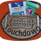 Football Candy Pockets 4x4  Machine Embroidery Designs