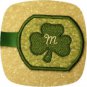 Shamrock Keyring Script Machine Embroidery Designs