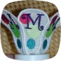 Tea Light Candle Shade Mod Dots 5x7 Machine Embroidery Designs